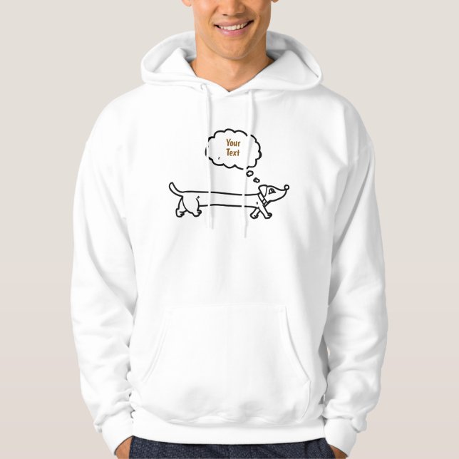 Moletom Cachorrinho Bonito De Diversão Com Bolha Para Seu  (Frente)