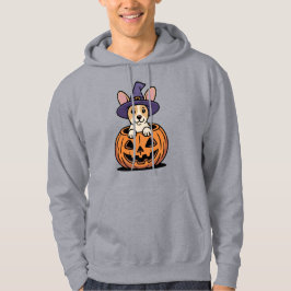 Moletom cachorrinho fofo pronto para doces ou travessuras