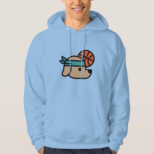 Moletom Cachorro aéreo leva para a cesta (Frente)