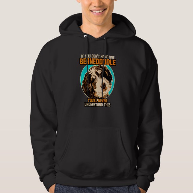 Moletom Cachorro Bernedoodle  Bernedoodle (Frente)