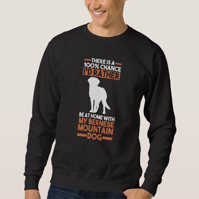 Moletom Cachorro Bernese Mountain (Frente)