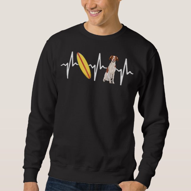 Moletom Cachorro Brittany Heartbeat (Frente)