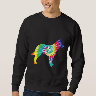 Moletom Cachorro Corpo Hippie Heeler Retro Puppy