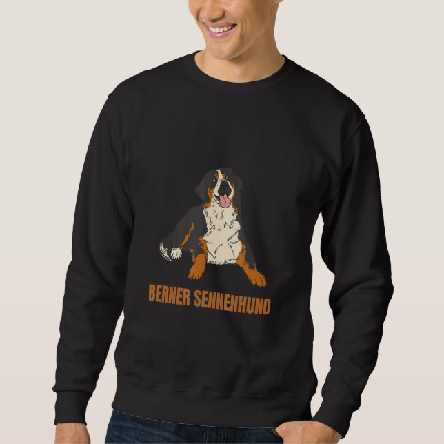 Moletom Cachorro da Montanha Bernese Cachorro da Montanha  (Frente)