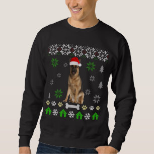 Moletom Cachorro de German shepherd de Natal Feio german s
