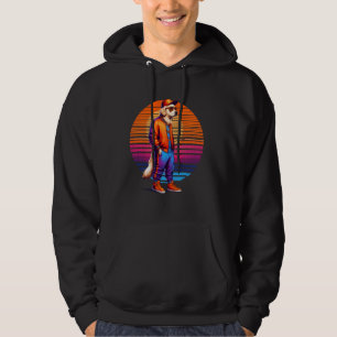 Moletom Cachorro de Retriever de Ouro Moderno Estilo Urban
