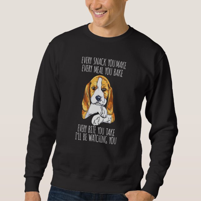 MOLETOM CACHORRO DO FUNDO PAI DA MÃE BEAGLE (Frente)