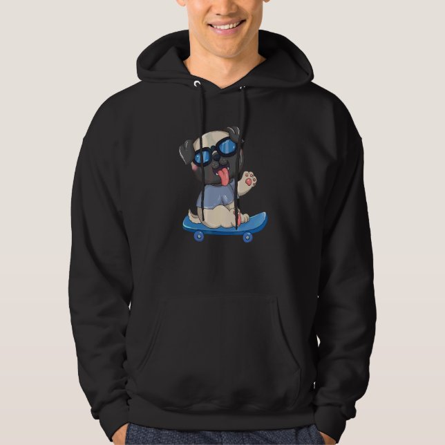 Moletom Cachorro Francês Cachorro-Branco Para Cachorro (Frente)