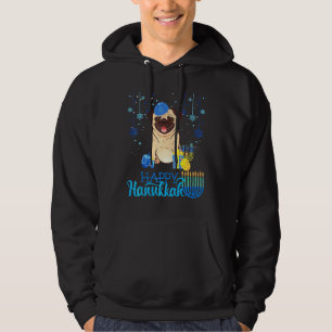 Moletom Cachorro Judeu Menorah Hat Chanukah Hanukkah Jewis
