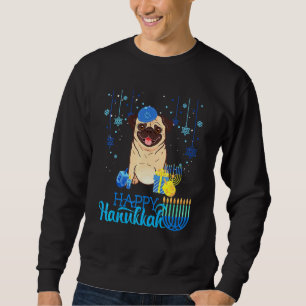 Moletom Cachorro Judeu Menorah Hat Chanukah Hanukkah Jewis
