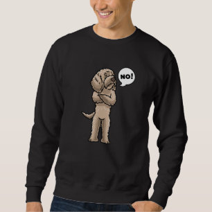 Moletom Cachorro Labradoodle Stubborn