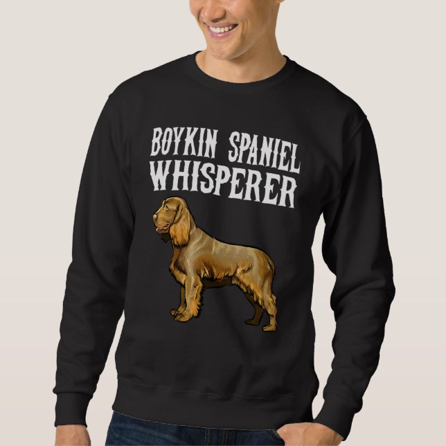 Moletom Cachorro Murmurador Boykin Spaniel (Frente)