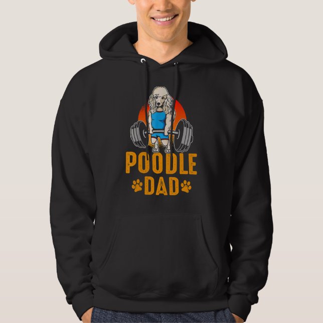 Moletom Cachorro-Pai-Poodle Masculino (Frente)