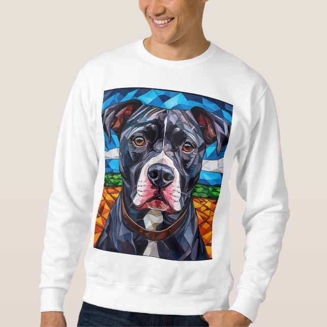 Moletom Cachorro Pitbull forte (Frente)