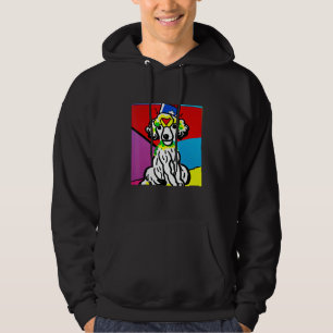 Moletom Cachorro Poodle Pop Bonito Moderno Para Homens Mul