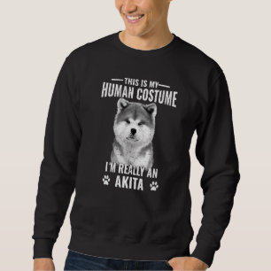Moletom Cachorros 365 Este é o meu hábito humano Eu sou re