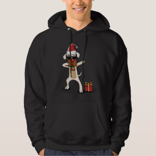 Moletom Cachorros Cachorros Cães Papai Noel Feliz Engraç