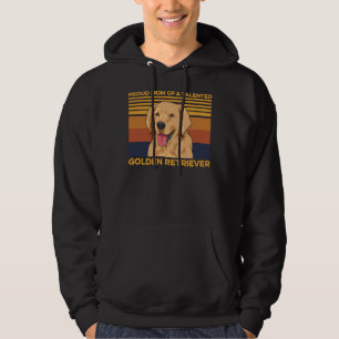 Moletom Cachorros Citam Uma Mãe De Retriever Ouro