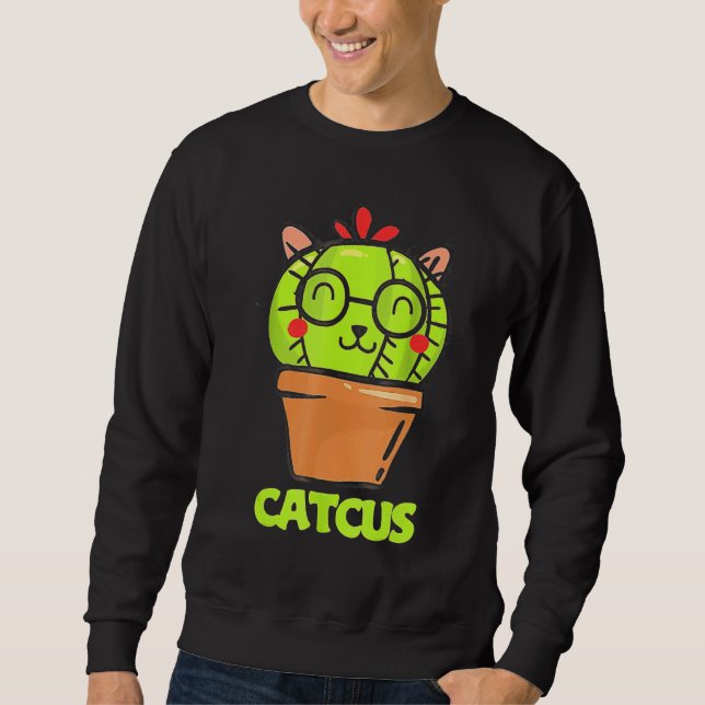 Moletom Cacto de Punho de Gato (Frente)