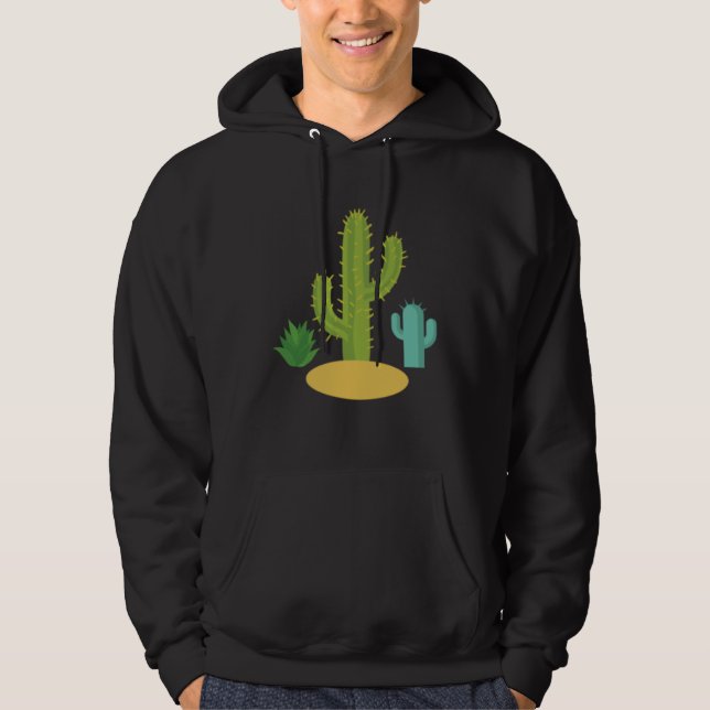 Moletom Cactus Cacti Succulent Desert Southwest Plant Cute (Frente)