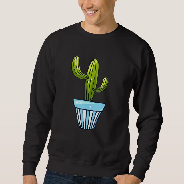 Moletom Cactus Flores Cactos Sucultivos 5 (Frente)