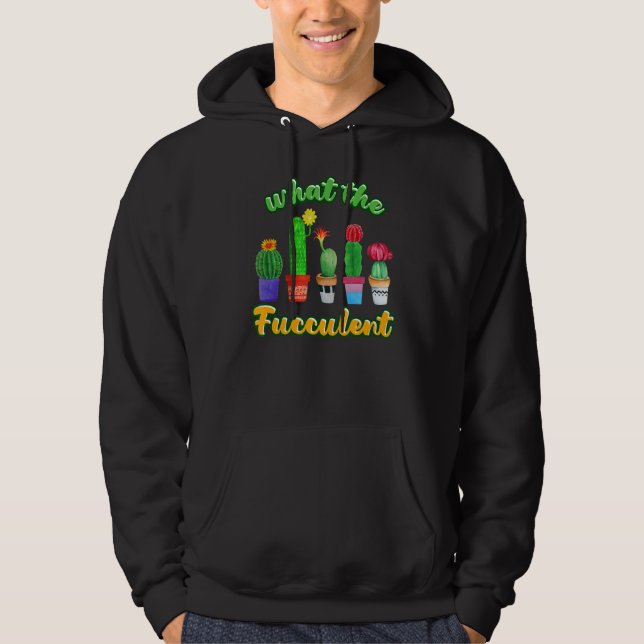 Moletom Cactus Suculents Plantam O Que O Fucculento (Frente)