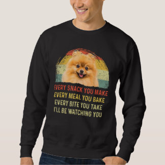 Moletom Cada Cachorro Que Você Faz Um Cachorro Pomerano Mã