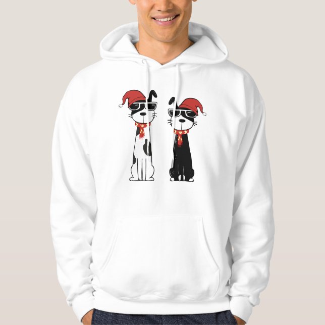 Moletom Cães de Inverno Resfriados (Frente)