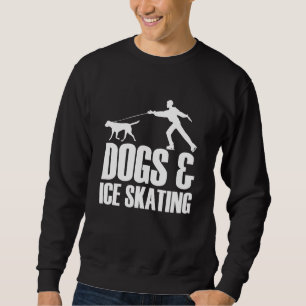 Moletom Cães Figura Ice Cachorro Cachorro Caçador Ice Skat