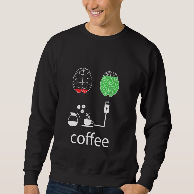 Moletom Café Carregue Meu Humor (Frente)