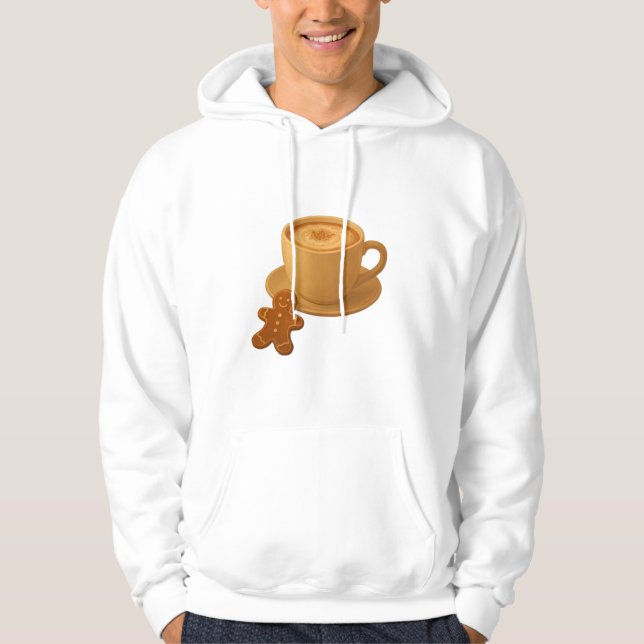 Moletom Café com Biscoito de Gengibre  (Frente)