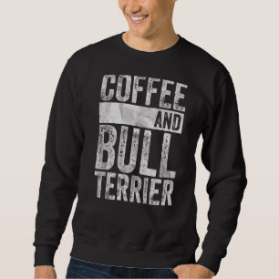 Moletom Café De Roupa De Cães E Bull Terrier