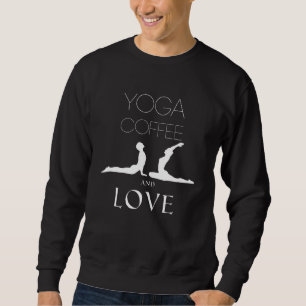 Moletom Café De Yoga E Amor