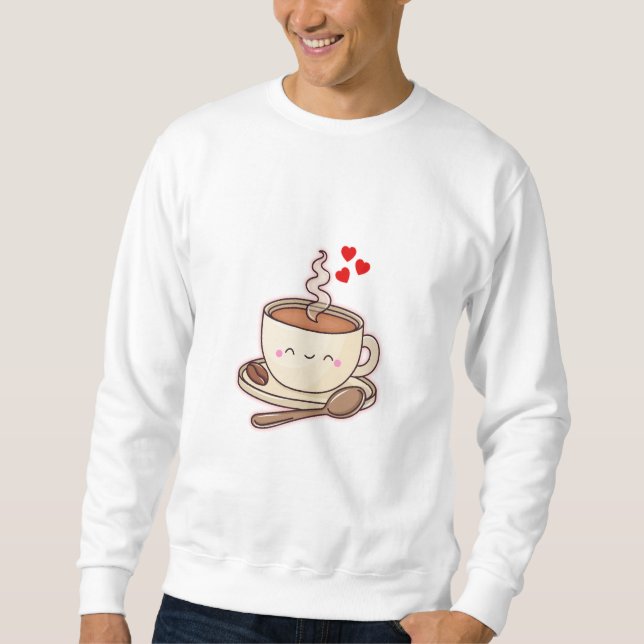 Moletom Café e Enchimento (Frente)