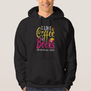 Moletom Café E Livro Citações De Cafeína Para Viciado Em C