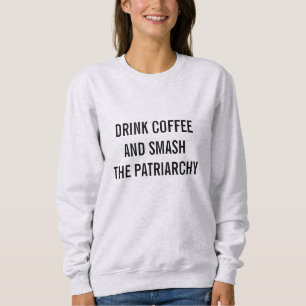 MOLETOM CAFÉ E T DO FEMINISMO