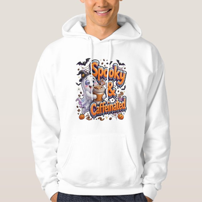 Moletom Café Fantasma Assustador (Frente)