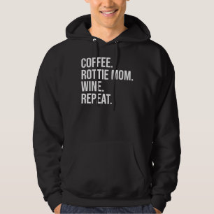 Moletom Café Rottweiler Mãe Vinho Repetir