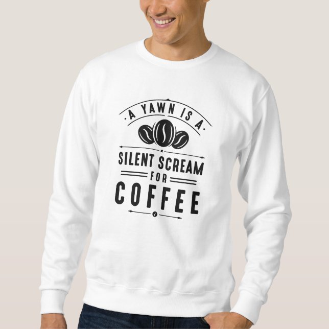 Moletom Café Yawn (Frente)