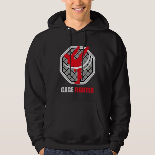 Moletom Cage Fighter MMA Knockout (Frente)