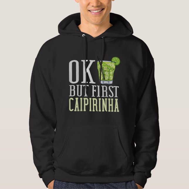 Moletom Caipirinha Beba Cocô Brasil (Frente)