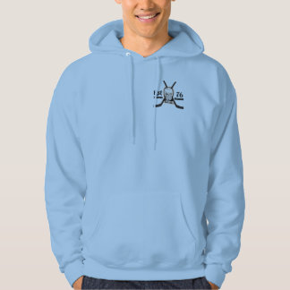 Moletom Caixa de Hóquei Zip para baixo Hoodie