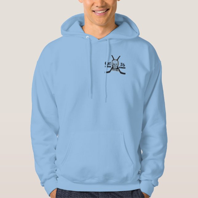 Moletom Caixa de Hóquei Zip para baixo Hoodie (Frente)
