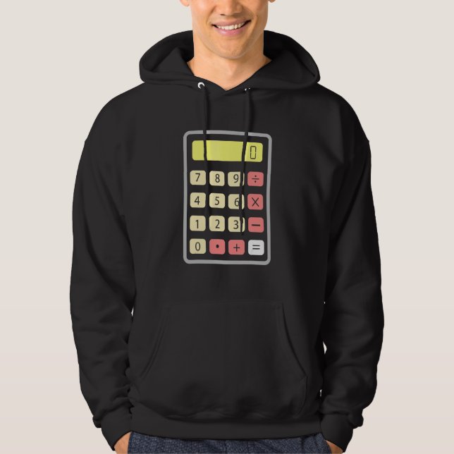 Moletom Calculadora de Matemática Cálculo Matemático Ma (Frente)