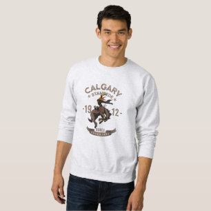 Moletom Calgary Stampede Rodeo   Camisola-doce, de uso mas