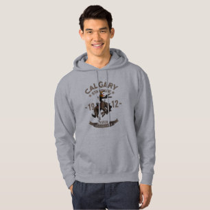 Moletom Calgary Stampede Rodeo   Hoodie de uso masculino