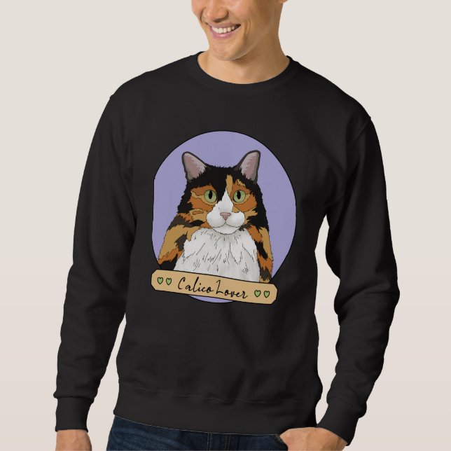 Moletom Calico Cat Lover (Frente)