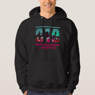 Moletom California Area Code 619 San Diego Vintage Retro