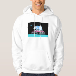 Moletom California Bear Flag Republic - Hoodie Sweatshirt