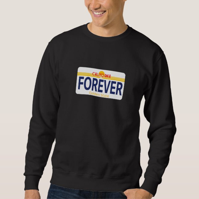 Moletom California Cali CA Forever Home Life License (Frente)